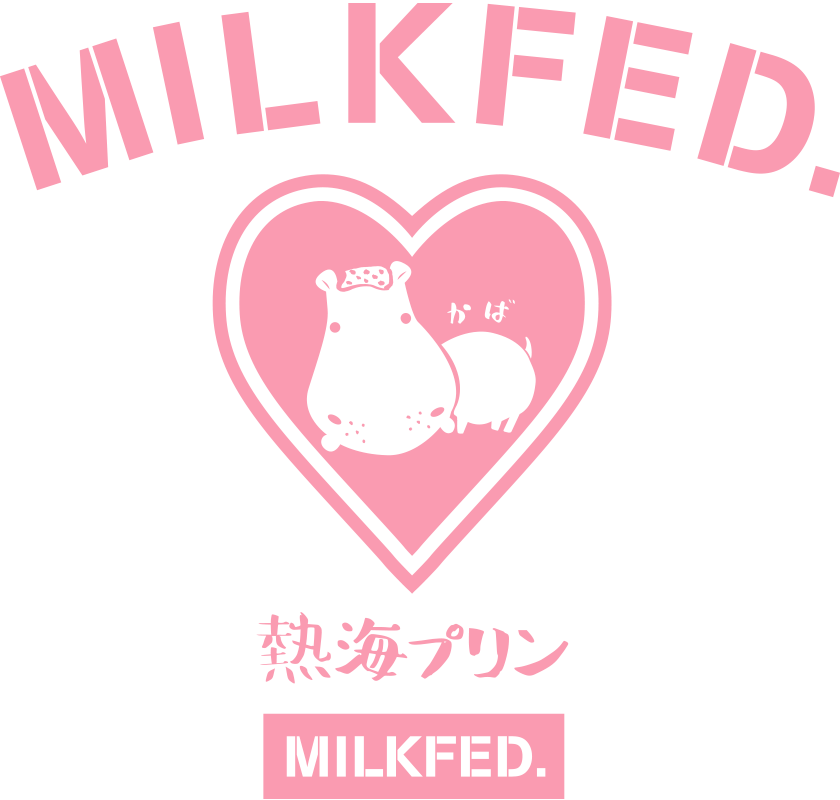 MILKFED. ｘ 熱海プリンロゴマーク